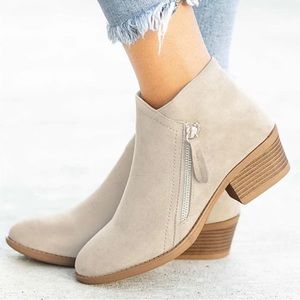 Nude Booties